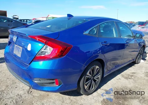 2018 Honda Civic Ex-T from USA, damaged, VIN 2HGFC1F39JH644684